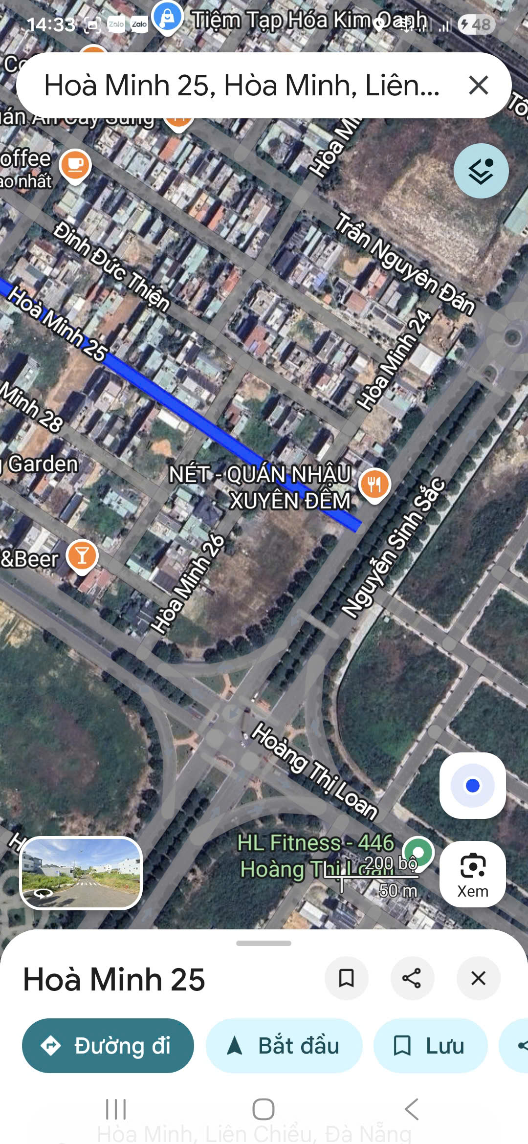 🔴💥HÀNG HIẾM -Bán đất đường Hòa Minh 25 - Kẹp công viên 10m 15983116