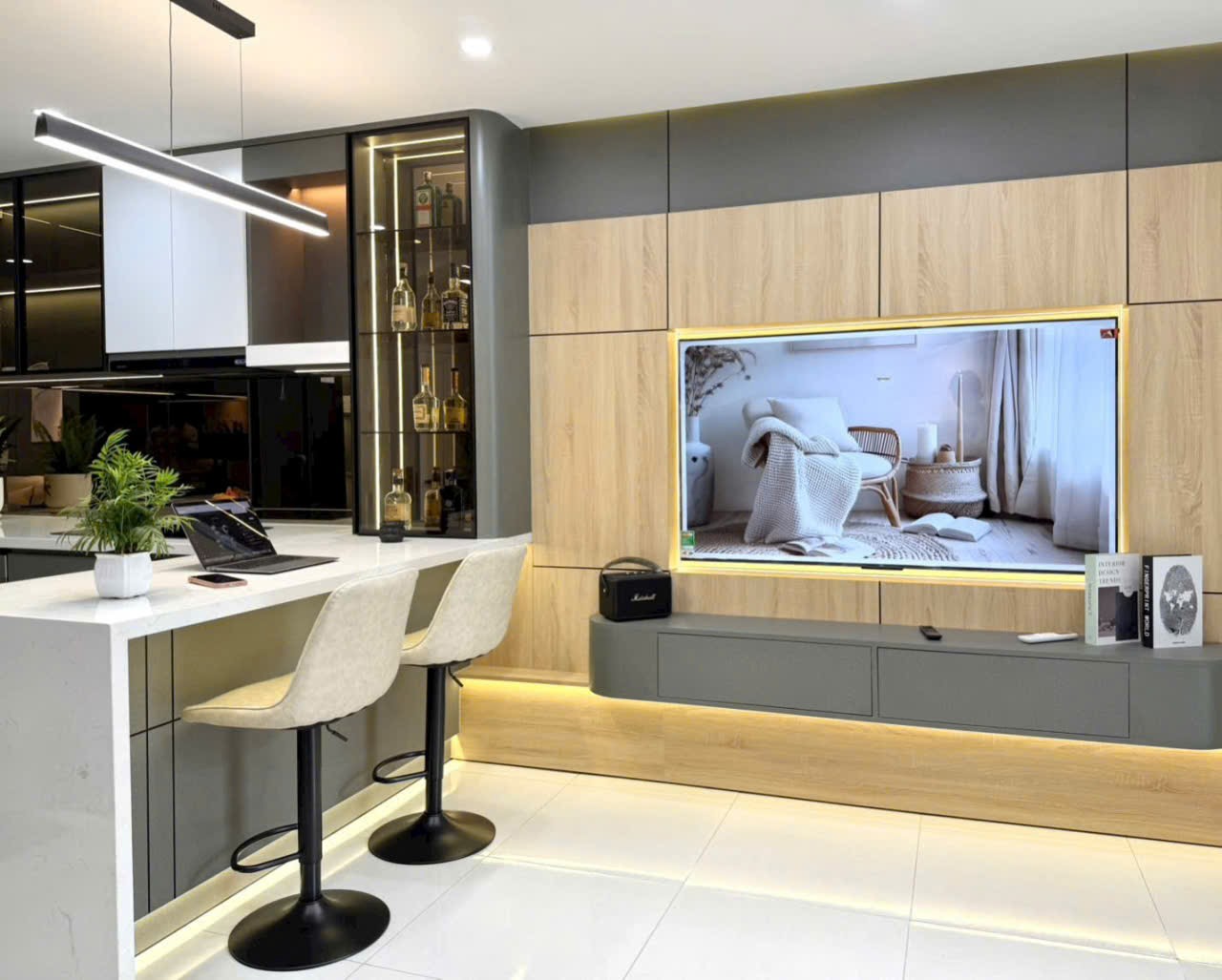 Bán Nhà đẹp mới xây hẻm ô tô đường Đoàn Thị Điểm Phú Nhuận 5.5x10m trệt lửng 3 lầu 4PN 15983119