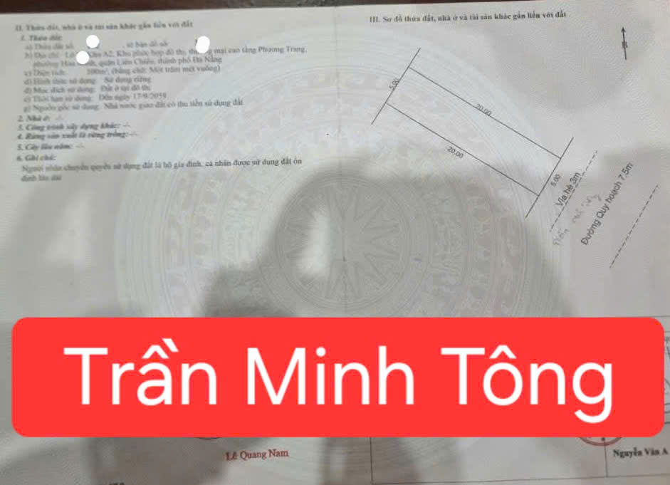 ❣️BÁN ĐẤT ĐƯỜNG TRẦN MINH TÔNG - Trục đường toàn biệt thự đẹp 15983195