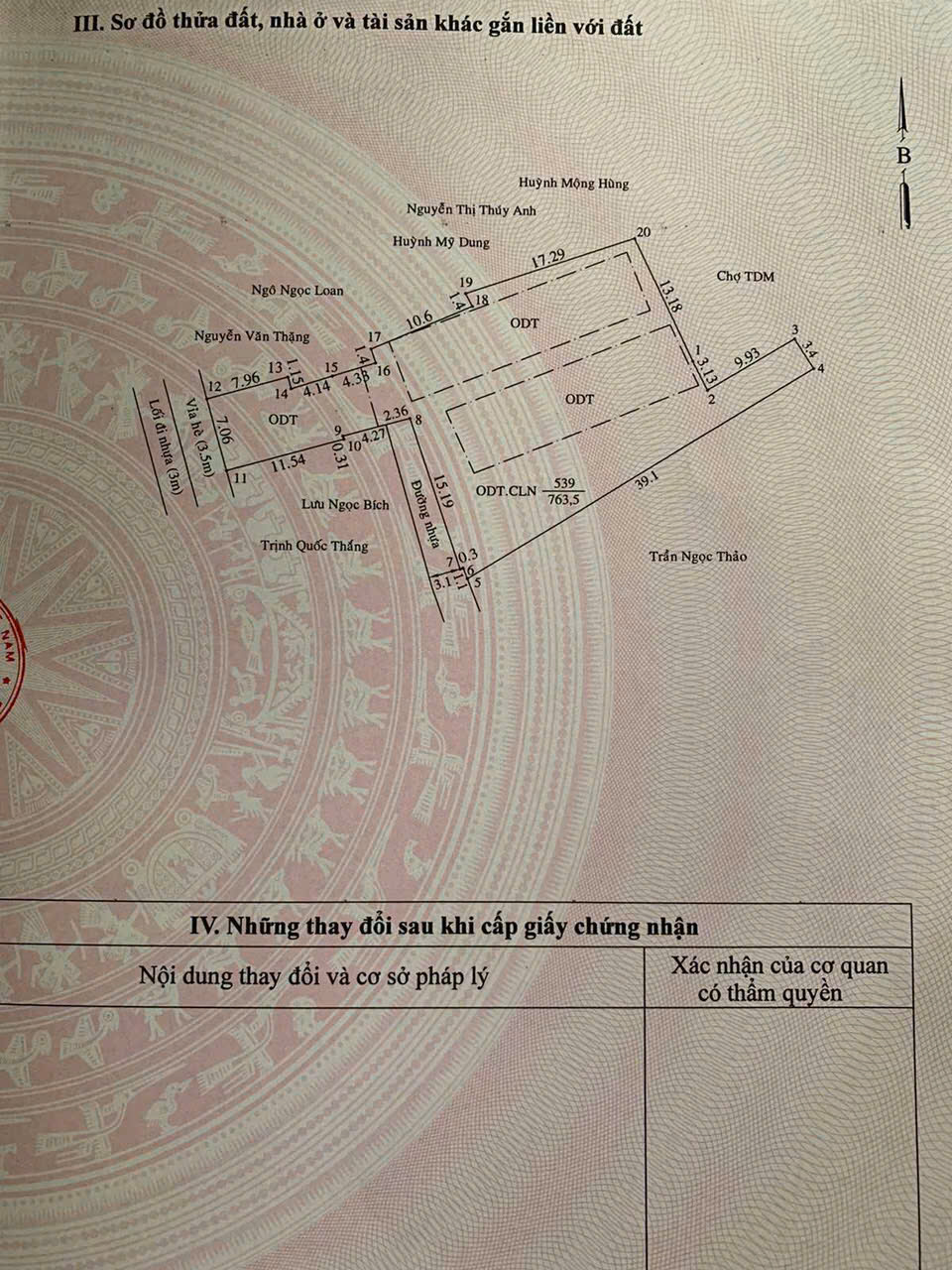 CẦN BÁN GẤP LÔ ĐẤT ĐƯỜNG BẠCH ĐẰNG, PHƯỜNG PHÚ CƯỜNG, TP. THỦ DẦU MỘT, BÌNH DƯƠNG 15983199