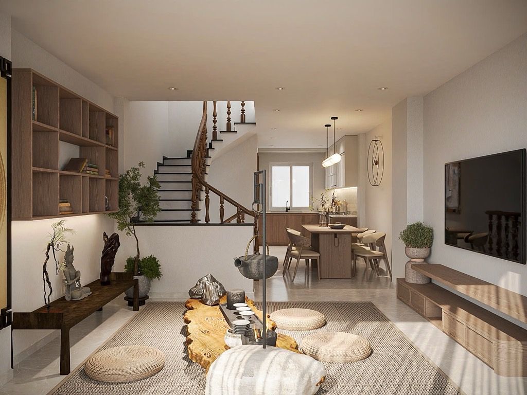 Bán nhà Hoa Lâm, Lệ Mật 70m x 4T sân vườn, oto thông, giá rẻ nhất khu vực 15983215