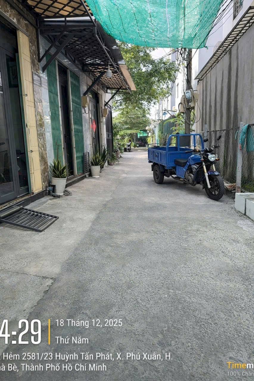 KẸT TIỀN GIẢM SÂU - LÔ ĐẤT LIỀN KỀ KDC ANH TUẤN RIVERSIDE, NHÀ BÈ - SỔ HỒNG RIÊNG - 4 TỶ (TL) 15983227