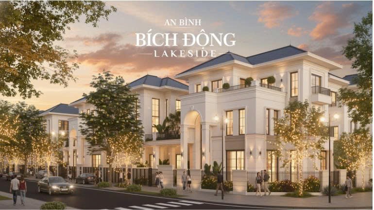 Lô  Shophouse Bích Động Lakeside mặt đường 22m - 126m² - Mặt tiền 9m - Giá đất chỉ từ 68 triệu/m2 15983295