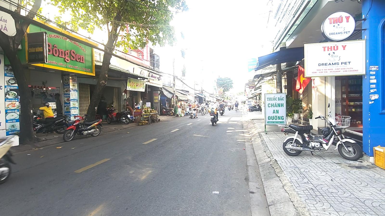 Cho thuê nhà Mặt Tiền NGAY CHỢ TÂN HƯƠNG Q.Tân Phú 72m², 18Triệu 15983328