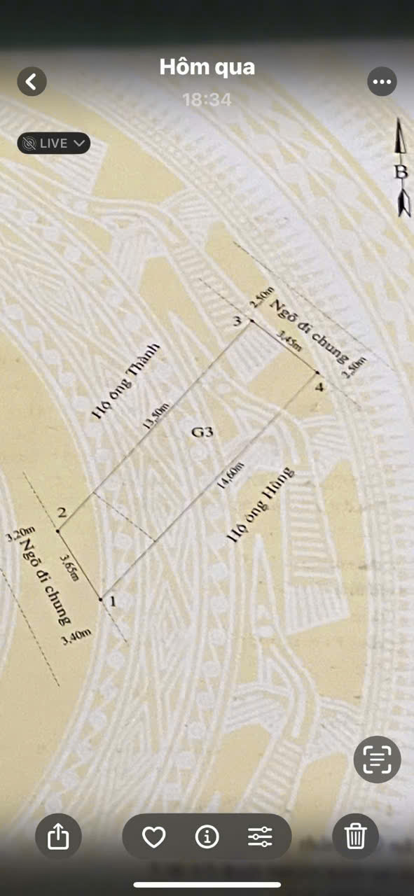 BÁN NHÀ 3 TẦNG NGÕ 174 VĂN CAO – NGÔ QUYỀN – Ô TÔ ĐỖ CỬA – GIÁ HƠN 3 TỶ 15983355