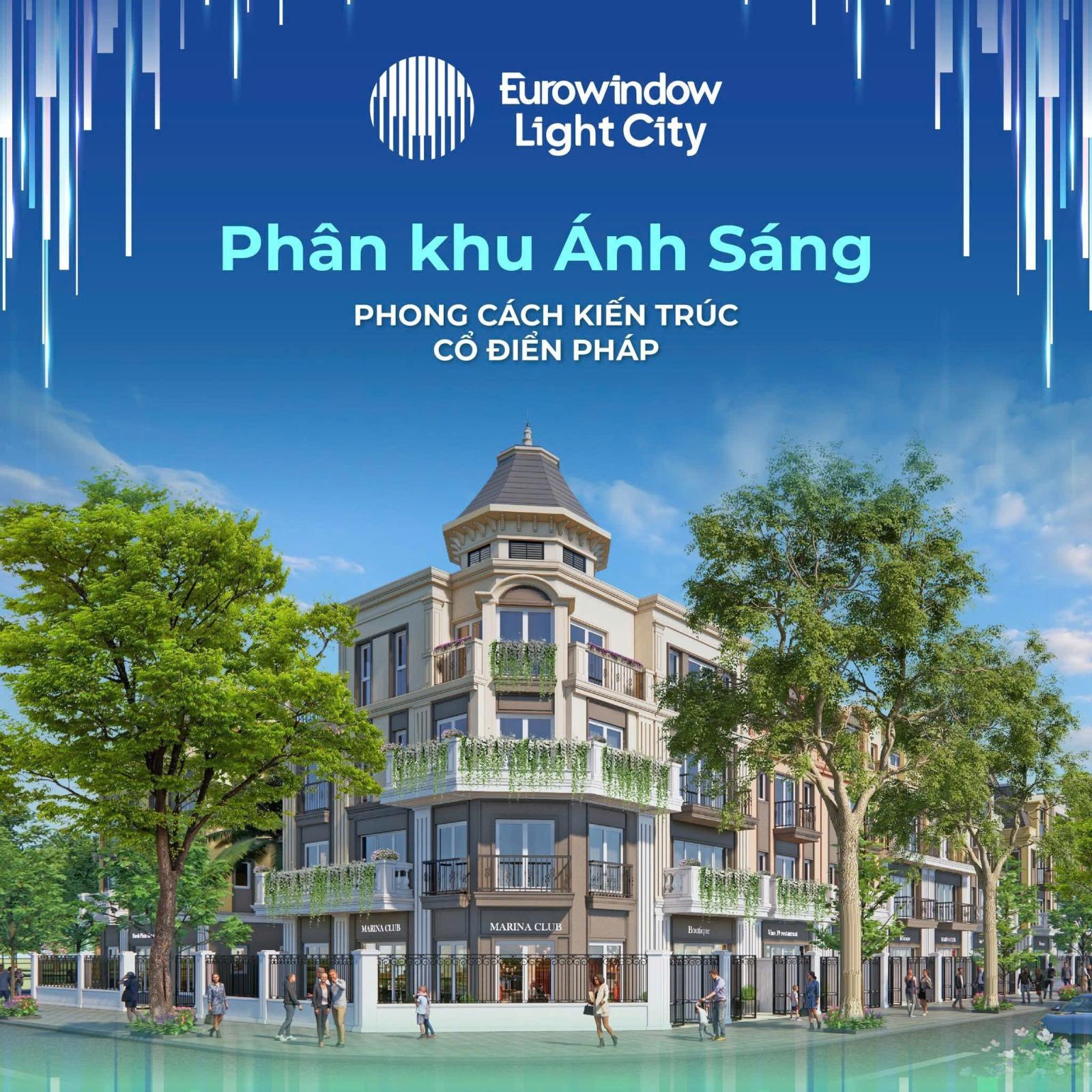 SỞ HỮU SHOPHOUSE EUROWINDOW LIGHT CITY – GIÁ TỐT NHẤT THỊ TRƯỜNG.  LH: 09666 343 969 15983359