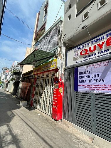 Cho thuê nhà mặt tiền tiện ở,kinh doanh,văn phòng, shop tại Đường Dân Trí, Q Tân Bình cũ 15983458
