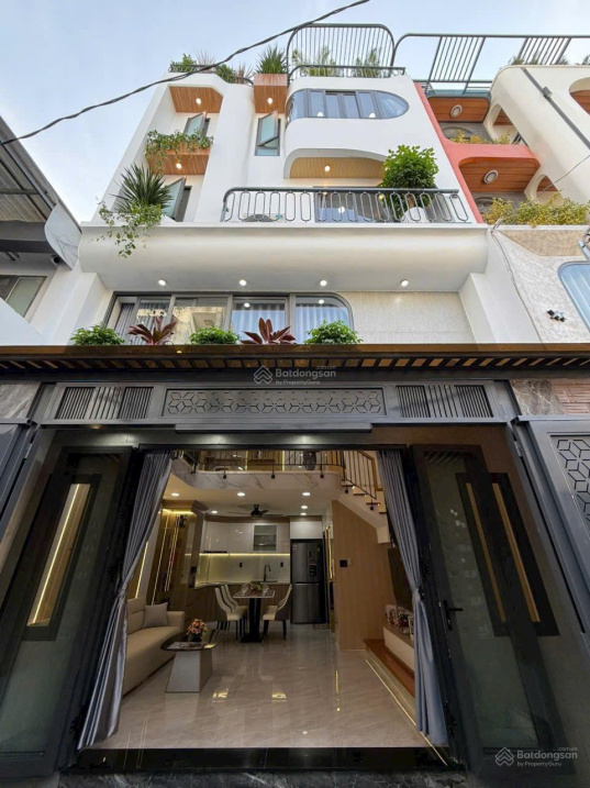 Nhà mới đẹp thang máy HXH nguyễn oanh P17 gv 5.8*8.5 kết cấu 5 tầng thang máy giá 9 tỷ 15983461