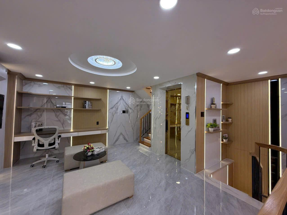 Nhà mới đẹp thang máy HXH nguyễn oanh P17 gv 5.8*8.5 kết cấu 5 tầng thang máy giá 9 tỷ 15983461