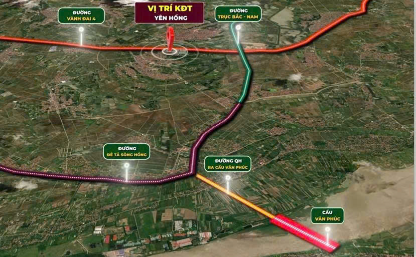 Chính Thức mở bán dự án Khu Đô Thị Yên Hồng - Yên Lạc - Vĩnh Phúc. Giá bán làm khách hàng bất ngờ. 15983497