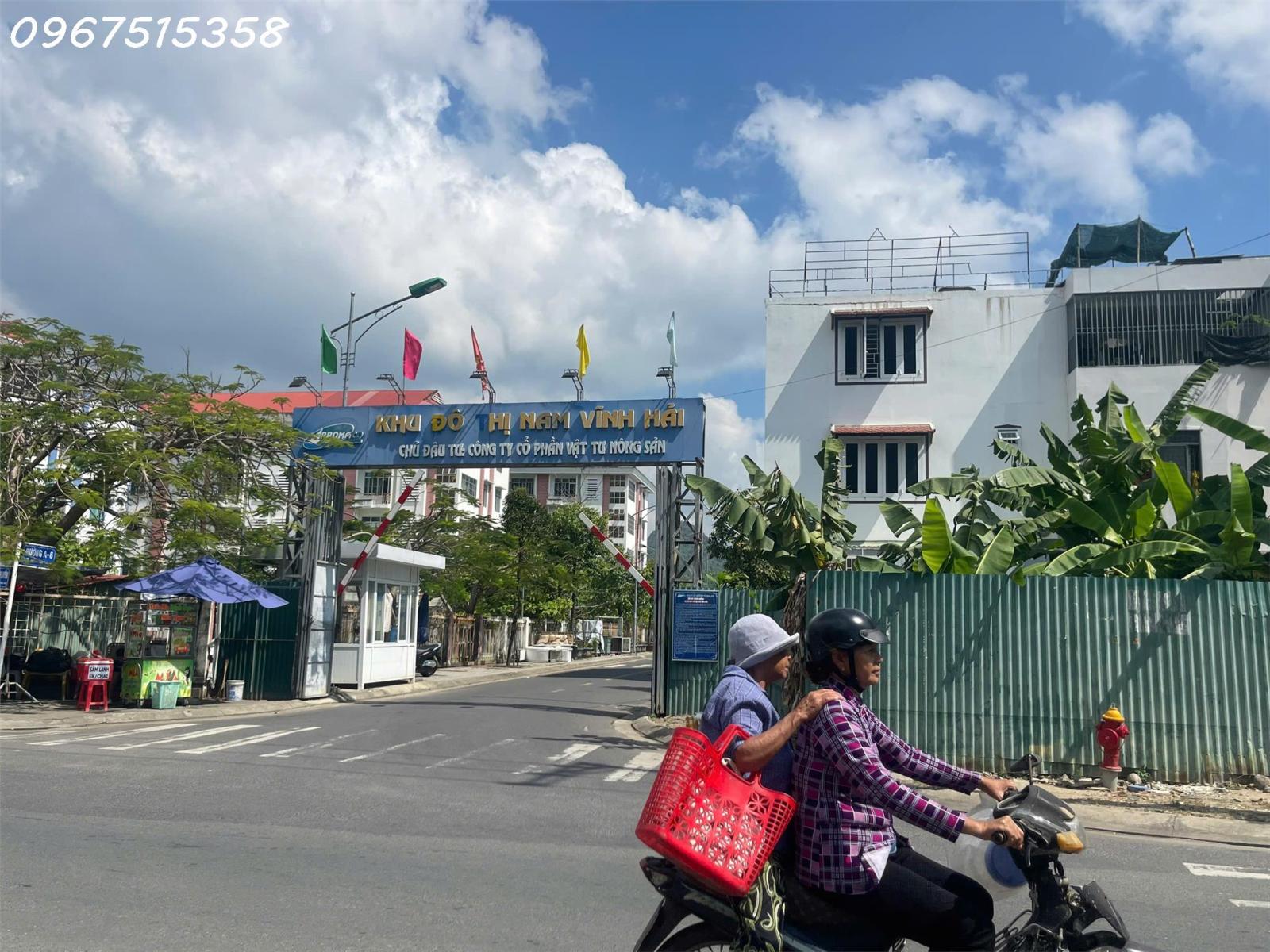 ĐẤT ĐẸP 104M2 - KĐT NAM VĨNH HẢI- CÁCH CHỢ VĨNH HẢI CHỈ 200M-DÂN CƯ ĐÔNG ĐÚC VÀO Ở NGAY 15983555