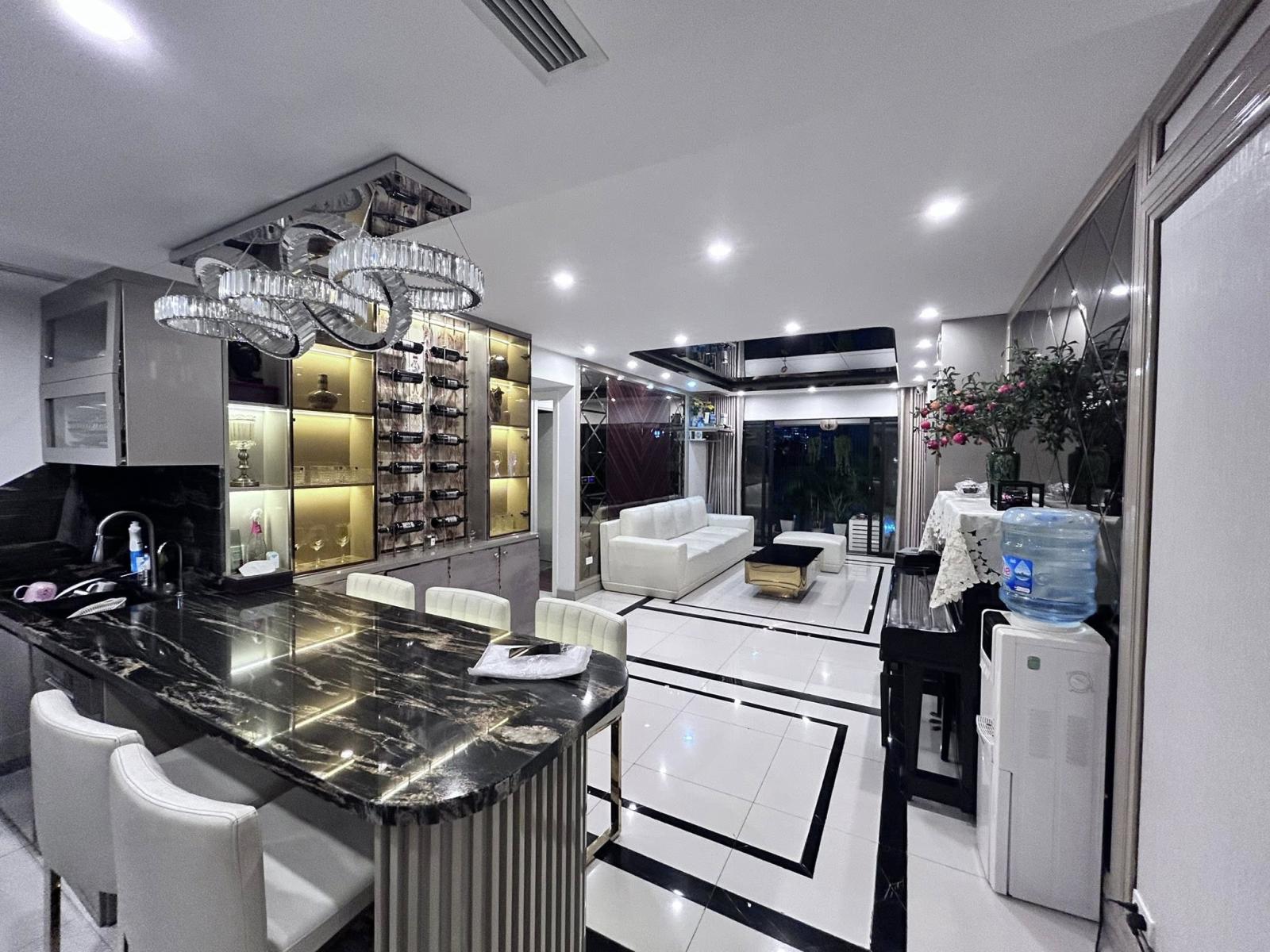 💥Nội thất tiền tỷ, Tòa E1 Chelsea Park Trần Kim Xuyến 98m2, tối ưu công năng, tiện ích Vip 15984186