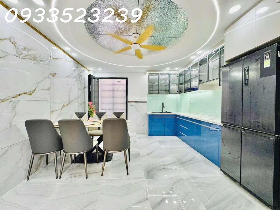 Xây mới 100% - khu phân lô đồng bộ - DT 4 x 13.7 nở hậu nhẹ - HXH tới cửa - 4 tầng - 4PN - full NT 15984233