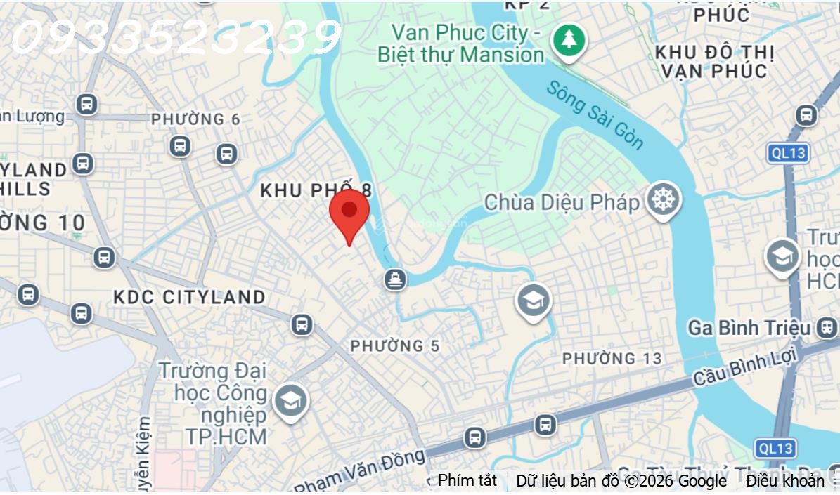 Chính Chủ Cần Tiền Bán đất đường Trần Bá Giao, phường 5, quận Gò Vấp. DT 102m2 giá 12 Tỷ 15984256