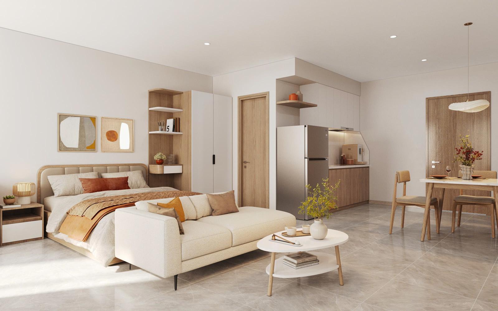 💥 Nhà ở xã hội Trảng Bom 🏢 K-home Midtown 🌱 NOXH Chuẩn Singapore 🚪 Căn Studio 36m2 15984351