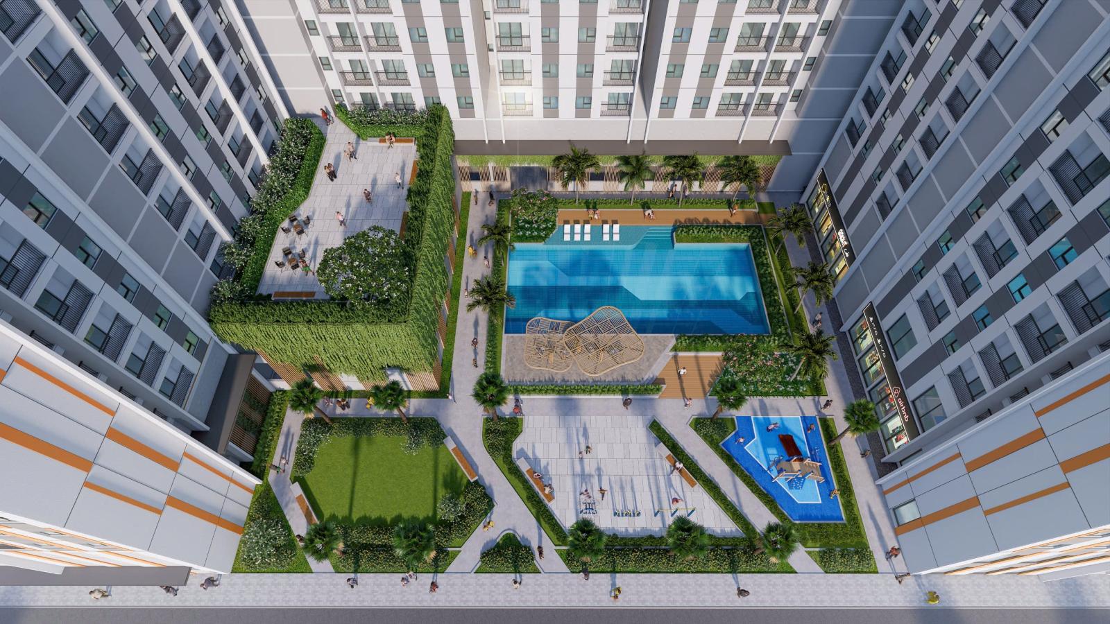 💥 Nhà ở xã hội Trảng Bom 🏢 K-home Midtown 🌱 NOXH Chuẩn Singapore 🚪 Căn Studio 36m2 15984351