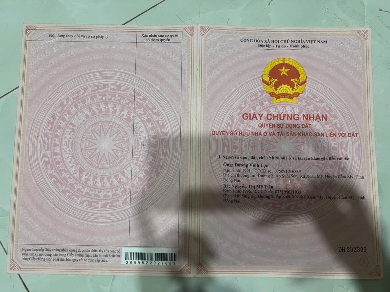 ĐẤT CHÍNH CHỦ - GIÁ TỐT Địa Chỉ Xã Xà Bang, Huyện Châu Đức, Tỉnh Bà Rịa Vũng Tàu 15984392