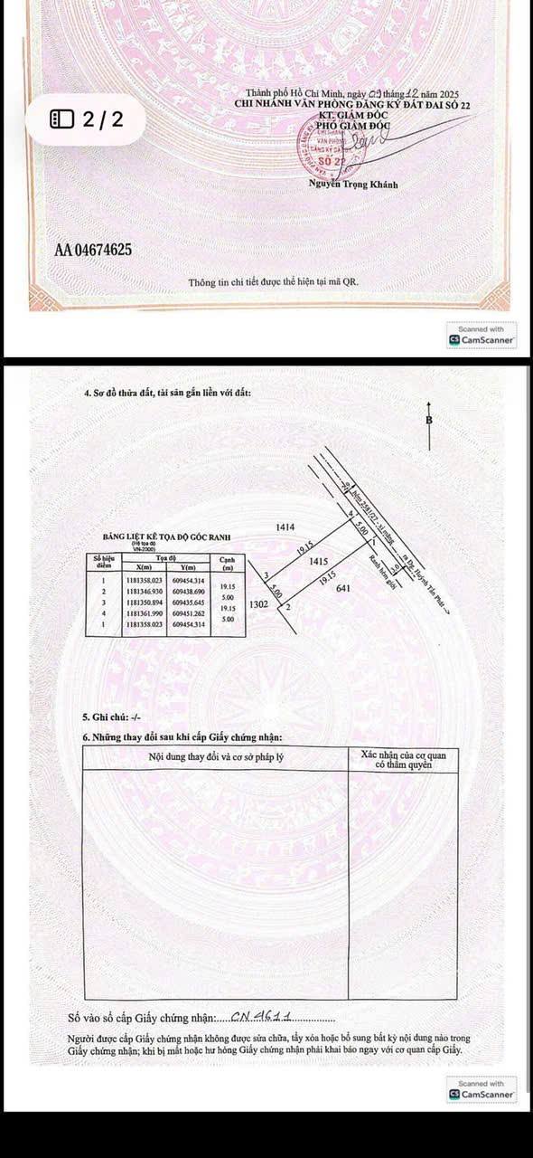 KẸT TIỀN GIẢM SÂU - LÔ ĐẤT LIỀN KỀ KDC ANH TUẤN RIVERSIDE, NHÀ BÈ - SỔ HỒNG RIÊNG - GIÁ 4 TỶ (TL) 15984454