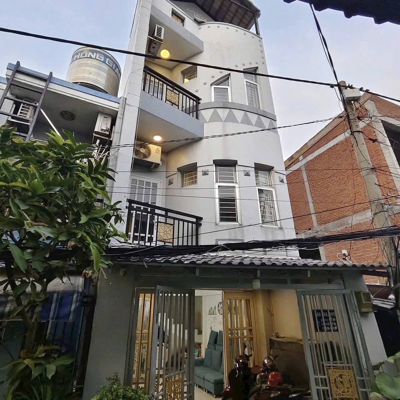 GIÁ RẺ NHẤT QUẬN 7 - NHÀ 4 TẦNG HUỲNH TẤN PHÁT, P. PHÚ THUẬN, QUẬN 7 - GIÁ 4,5 TỶ 15984457