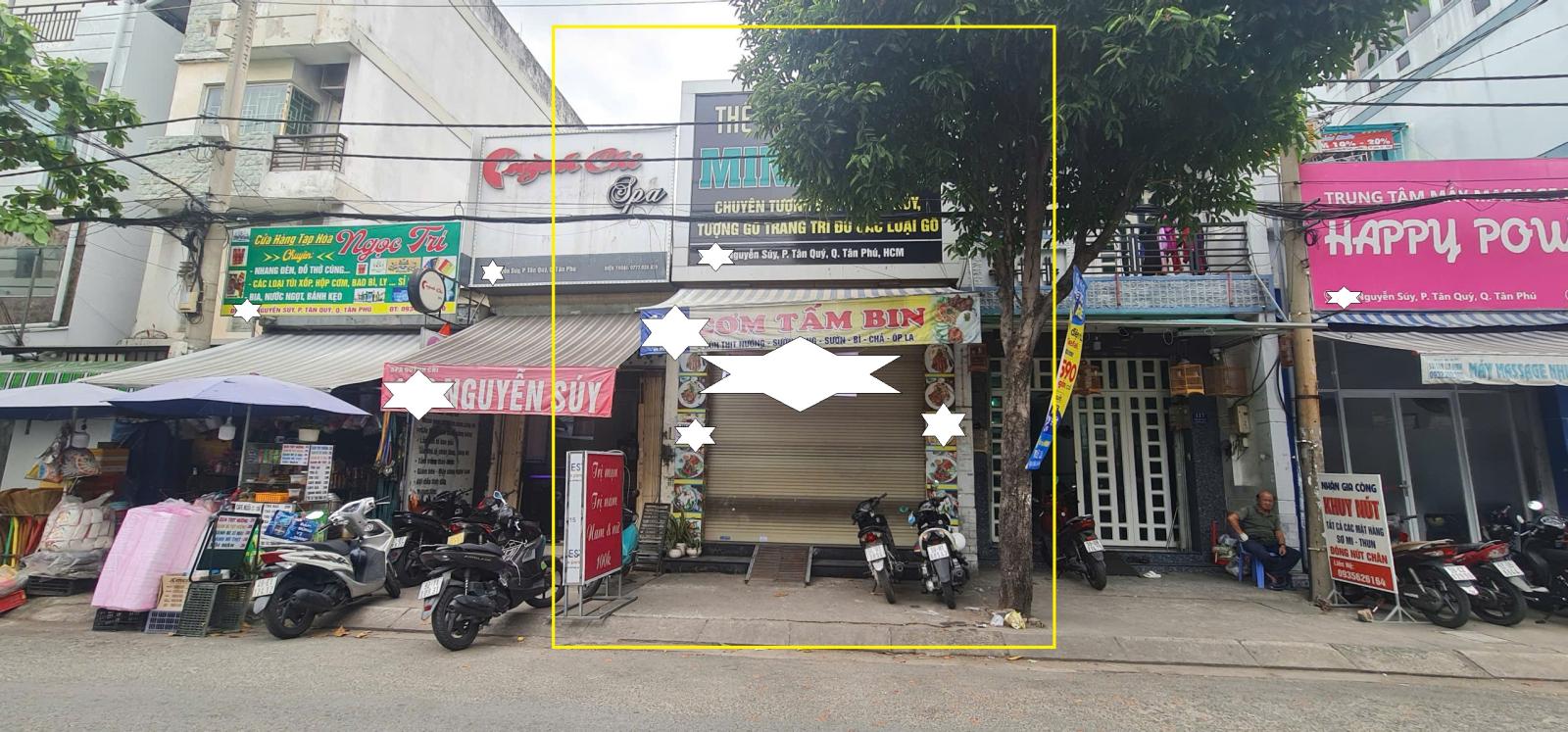 Cho thuê nhà Mặt Tiền CHỢ TÂN HƯƠNG Q.Tân Phú 90m², 16Triệu 15984519
