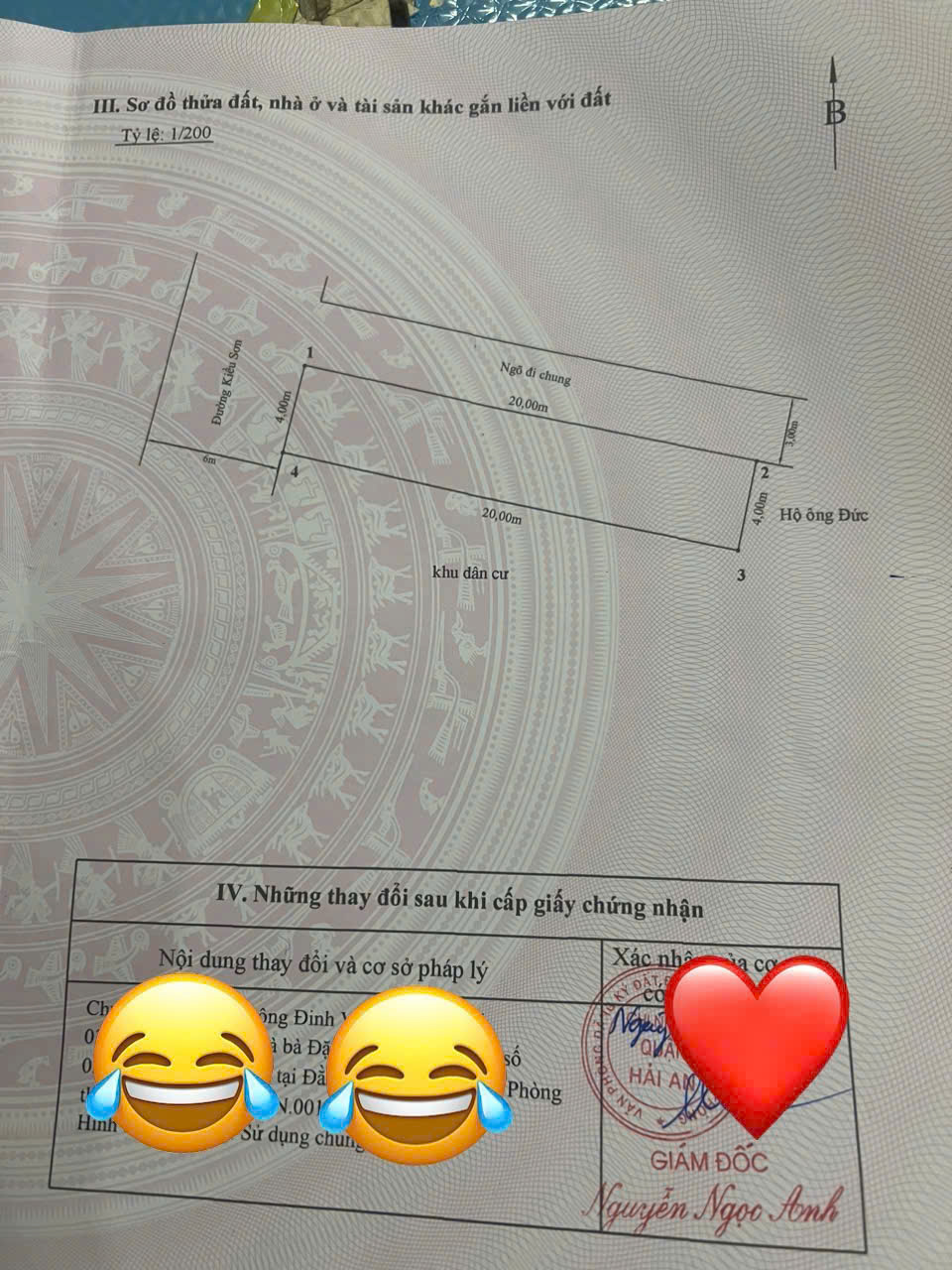 BÁN ĐẤT LÔ GÓC MẶT ĐƯỜNG KIỂU SƠN – GẦN 193 VĂN CAO – NGÔ QUYỀN – GIÁ 77TR/M² 15984647