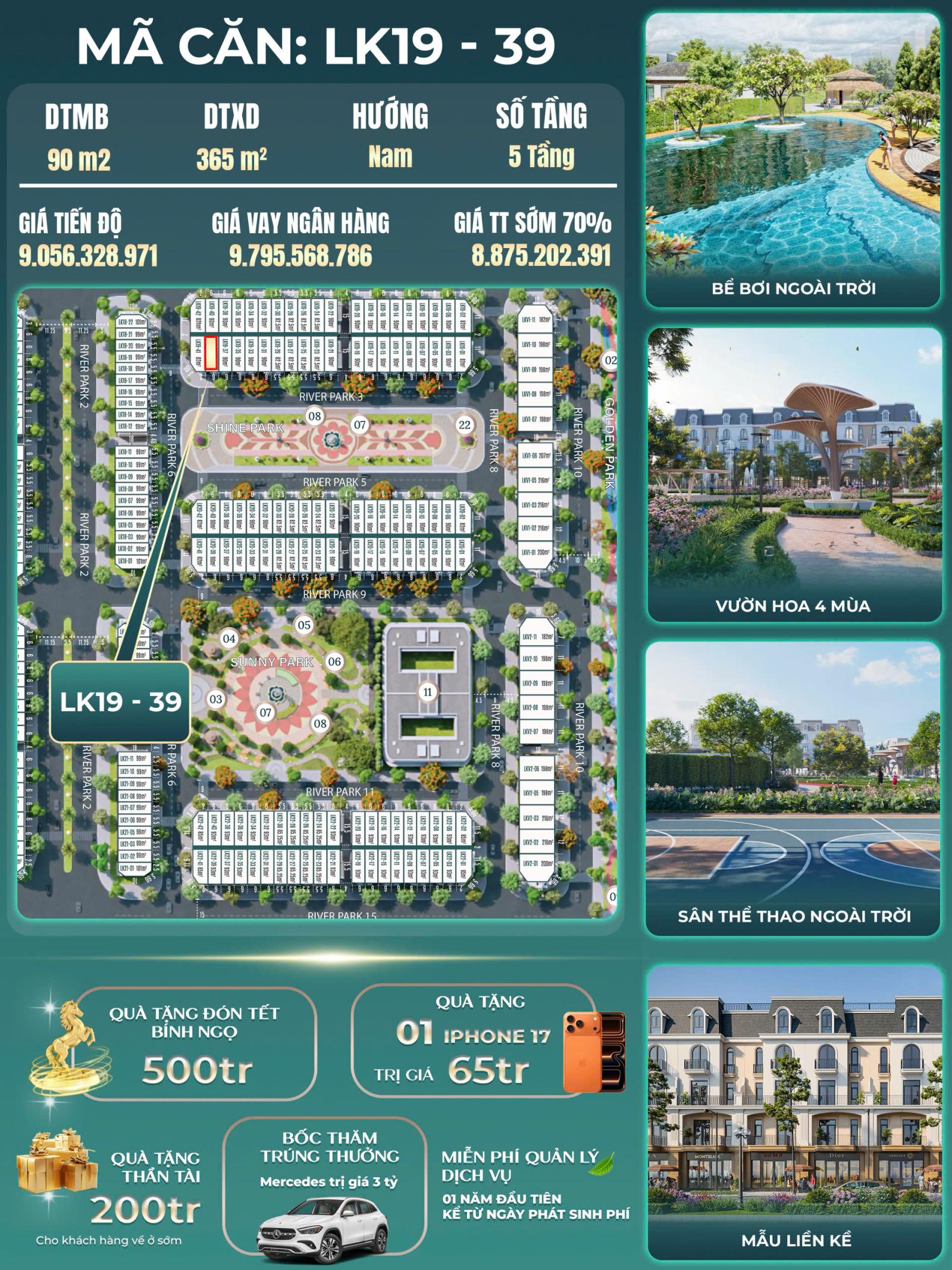 🏡 CĂN VIP ÁP GÓC – VIEW QUẢNG TRƯỜNG – GIÁ MỀM HIẾM CÓ 15984673
