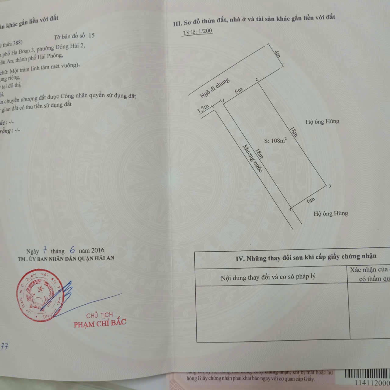 BÁN ĐẤT XÂY VILLA HẠ ĐOẠN 3 – ĐÔNG HẢI – HẢI AN – 108M² – 2 MẶT THOÁNG – GIÁ 34TR/M² 15984671