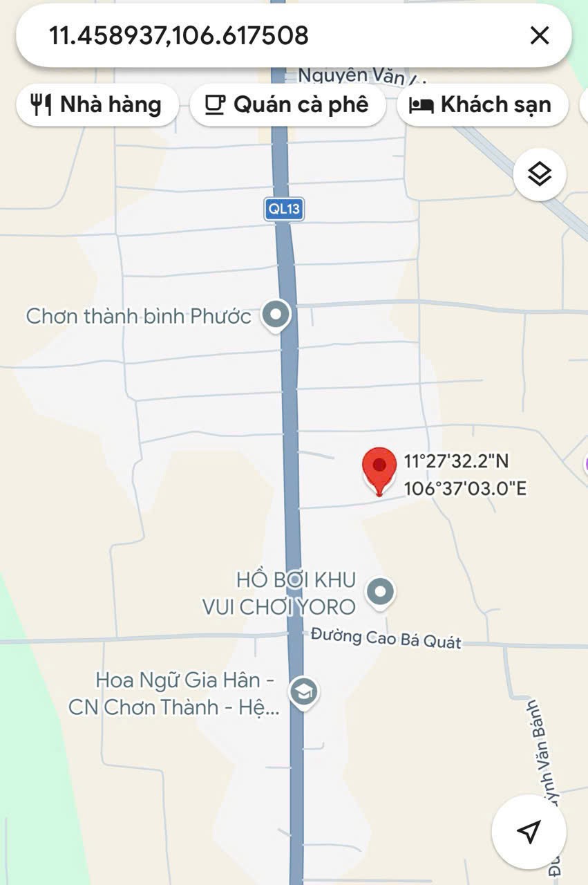 ĐẤT ĐẸP – GIÁ TỐT – CHÍNH CHỦ CẦN BÁN LÔ ĐẤT tại P.Minh Hưng, TX.Chơn Thành, tỉnh Bình Phước 15985003