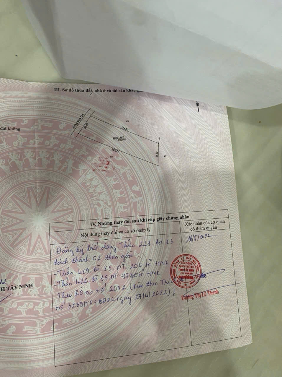 Đất mặt tiền nhựa tại TP Tây Ninh giá chỉ 19.2tỷ 15985012