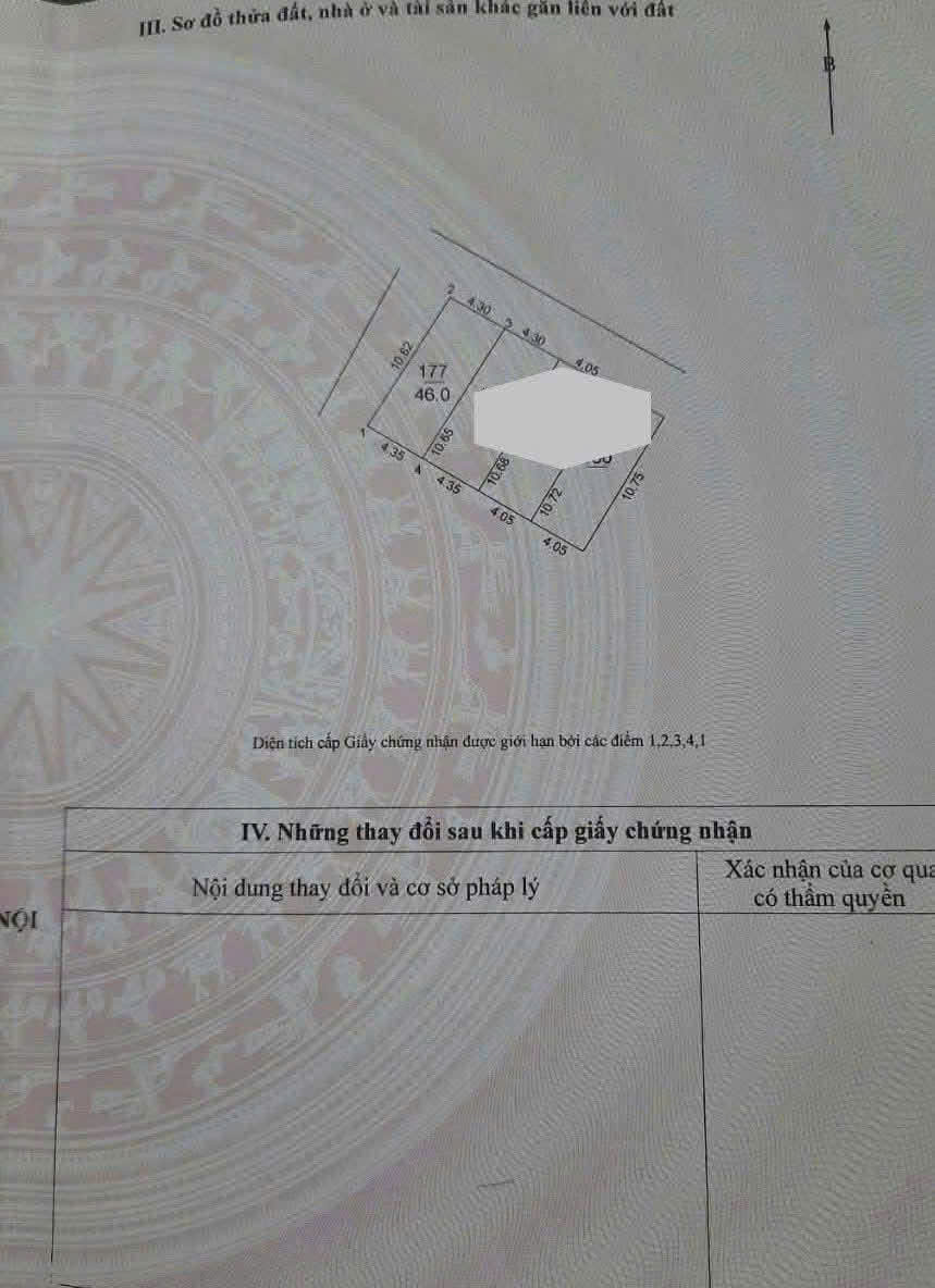 BÁN ĐẤT – XÓM BÃI, UY NỖ, ĐÔNG ANH ĐƯƠNG THÔNG CHỈ HƠN 3 TỈ XÍU 15985089