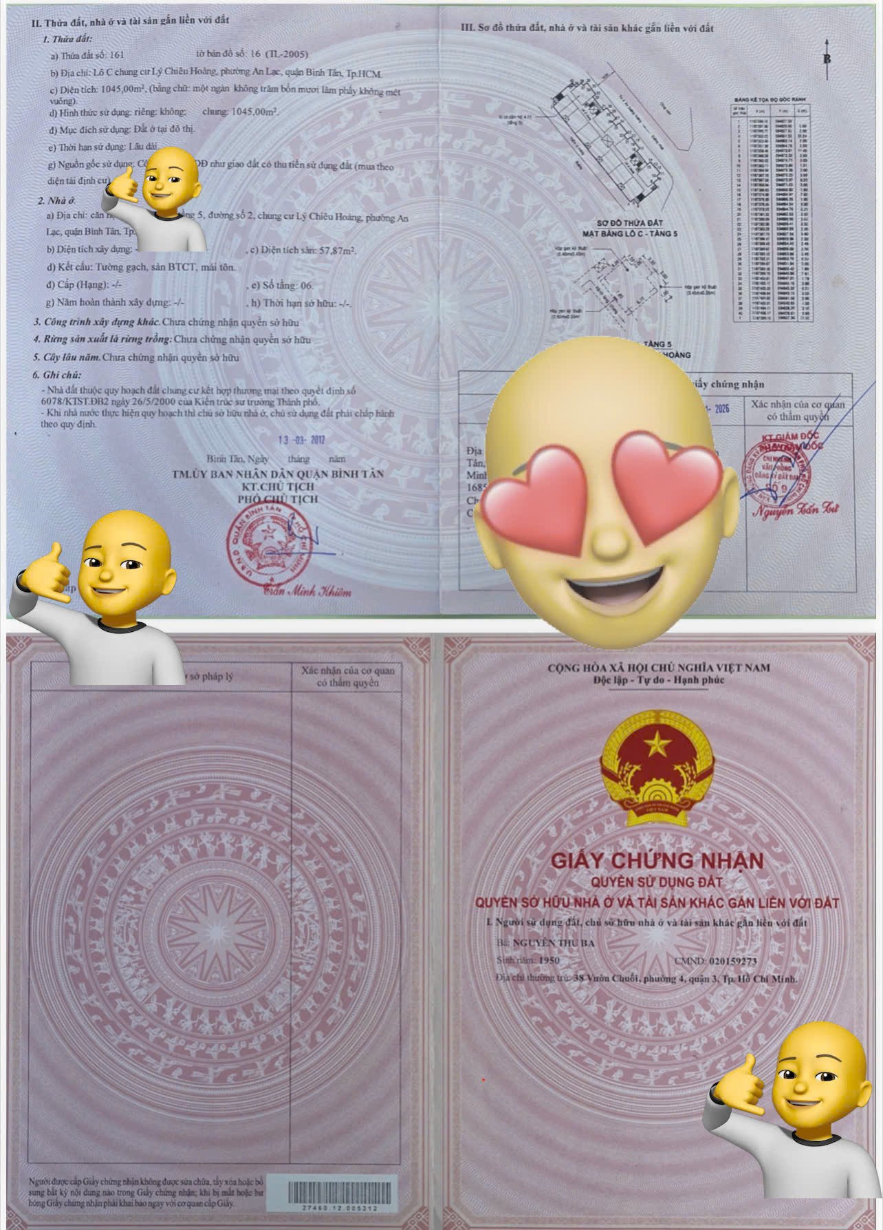 Chính Chủ BÁN GẤP - CĂN HỘ CC LÝ CHIÊU HOÀNG, PHƯỜNG AN LẠC, QUẬN BÌNH TÂN 15985394