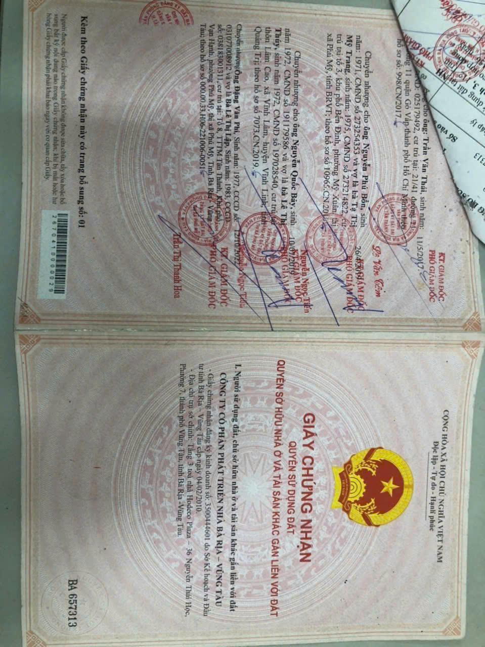 BÁN ĐẤT TRUNG TÂM PHÚ MỸ, BRVT – TẶNG MÔ HÌNH CAFE + 5 PHÒNG TRỌ, CÓ SẴN DÒNG TIỀN 15985482