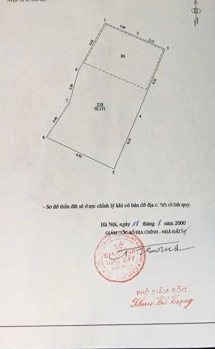 Thụy Khuê – Bán đất tặng nhà 2Tầng 73m² MT 5.2m – Giá chào 15.5 Tỷ Tây Hồ -0934266313 15985677