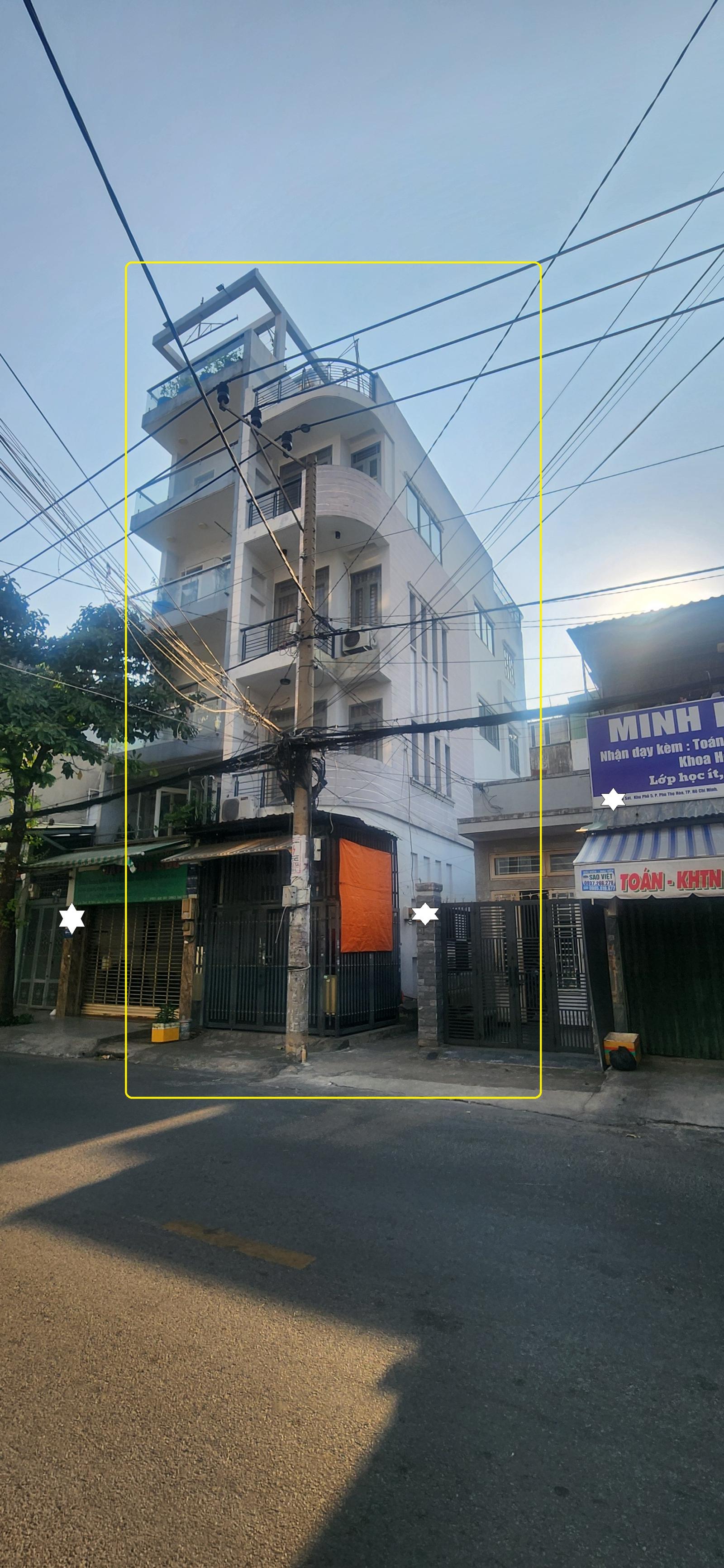 Cho thuê nhà Mặt Tiền Lê Sát Q.Tân Phú 50m²,4TẦNG, 25Triệu 15985682