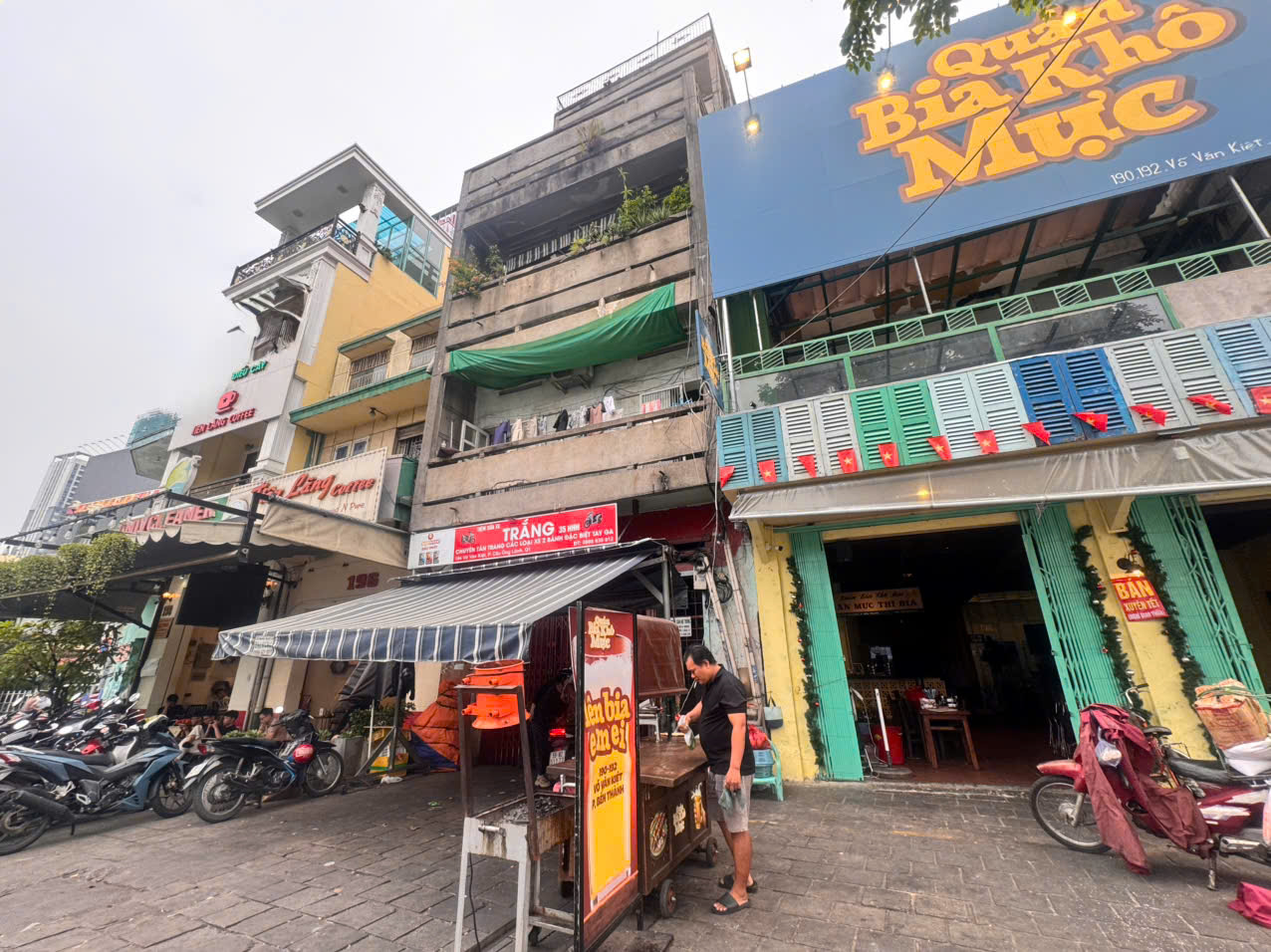 BÁN NHÀ 2 MẶT TIỀN KD LỚN Đ. VÕ VĂN KIỆT & NGUYỄN THÁI HỌC, P.CẦU ONG LÃNH, QUẬN 1 - NGANG LỚN 15985689