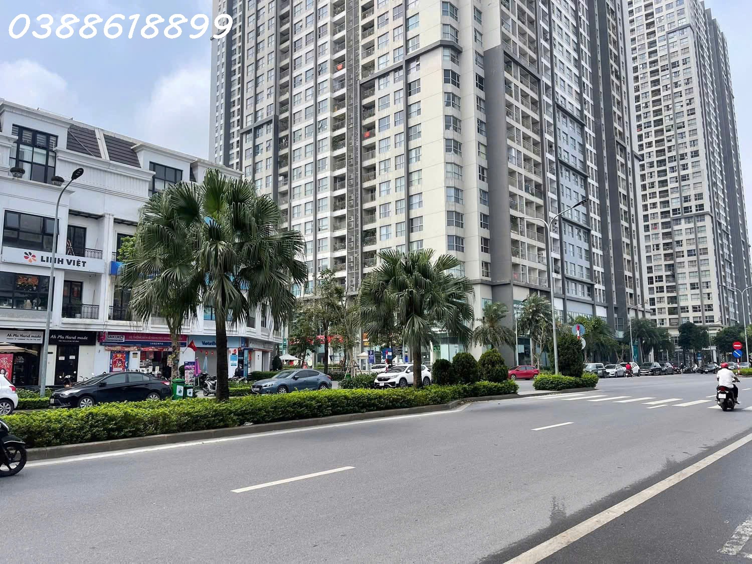 BÁN LIỀN KỀ MẶT PHỐ HÀM NGHI NẰM TRONG TỔ HỢP VINHOMES GARDENIA 92Mx5T, MT 6M - DÒNG TIỀN 65TR/ 15985732