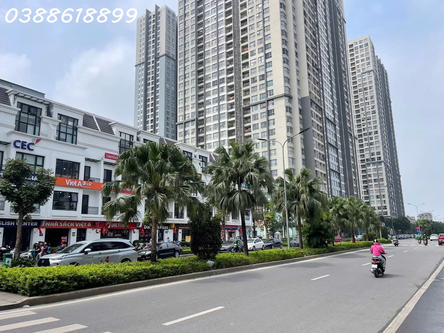 BÁN LIỀN KỀ MẶT PHỐ HÀM NGHI NẰM TRONG TỔ HỢP VINHOMES GARDENIA 92Mx5T, MT 6M - DÒNG TIỀN 65TR/ 15985732