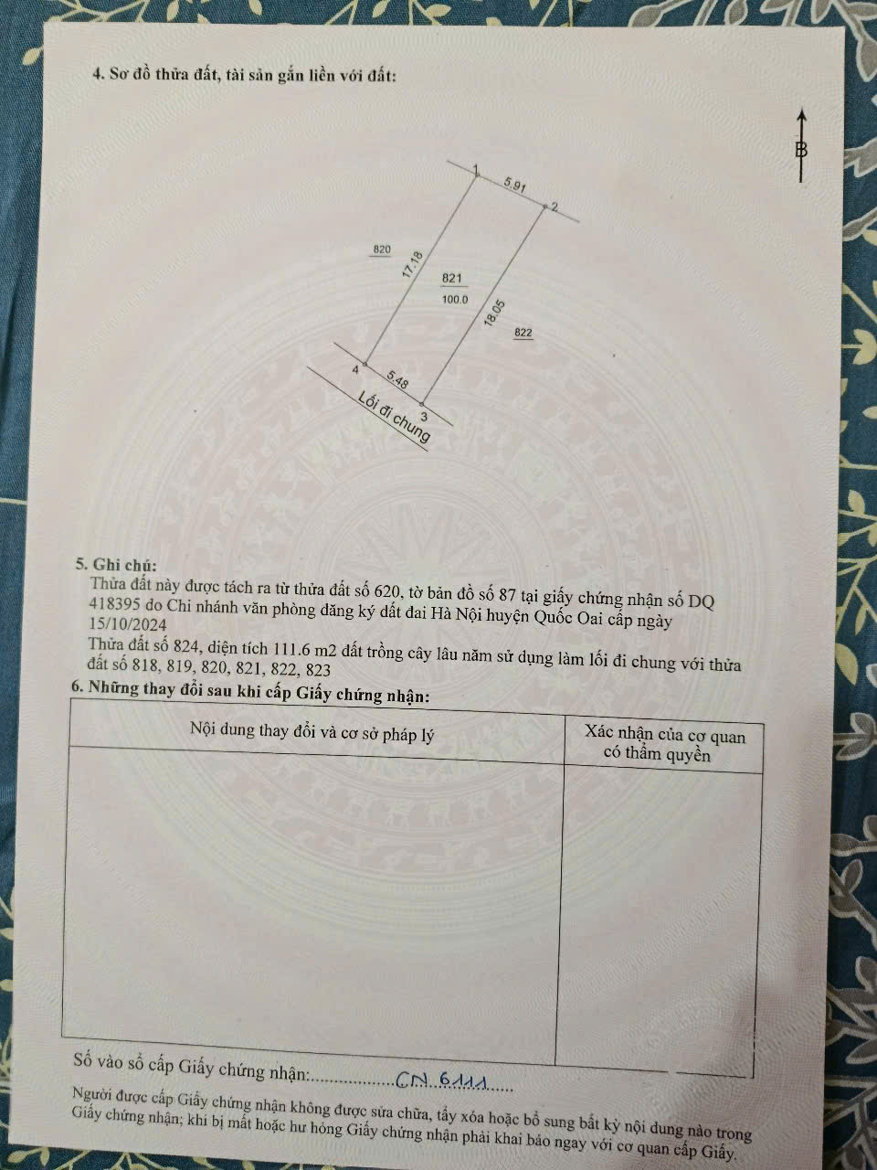 HOT !!! SỞ HỮU NGAY LÔ ĐẤT ĐẸP - GIÁ TỐT - Vị Trí Đắc Địa Tại Thôn 5 Phú Cát, Quốc Oai, TPHN 15985750
