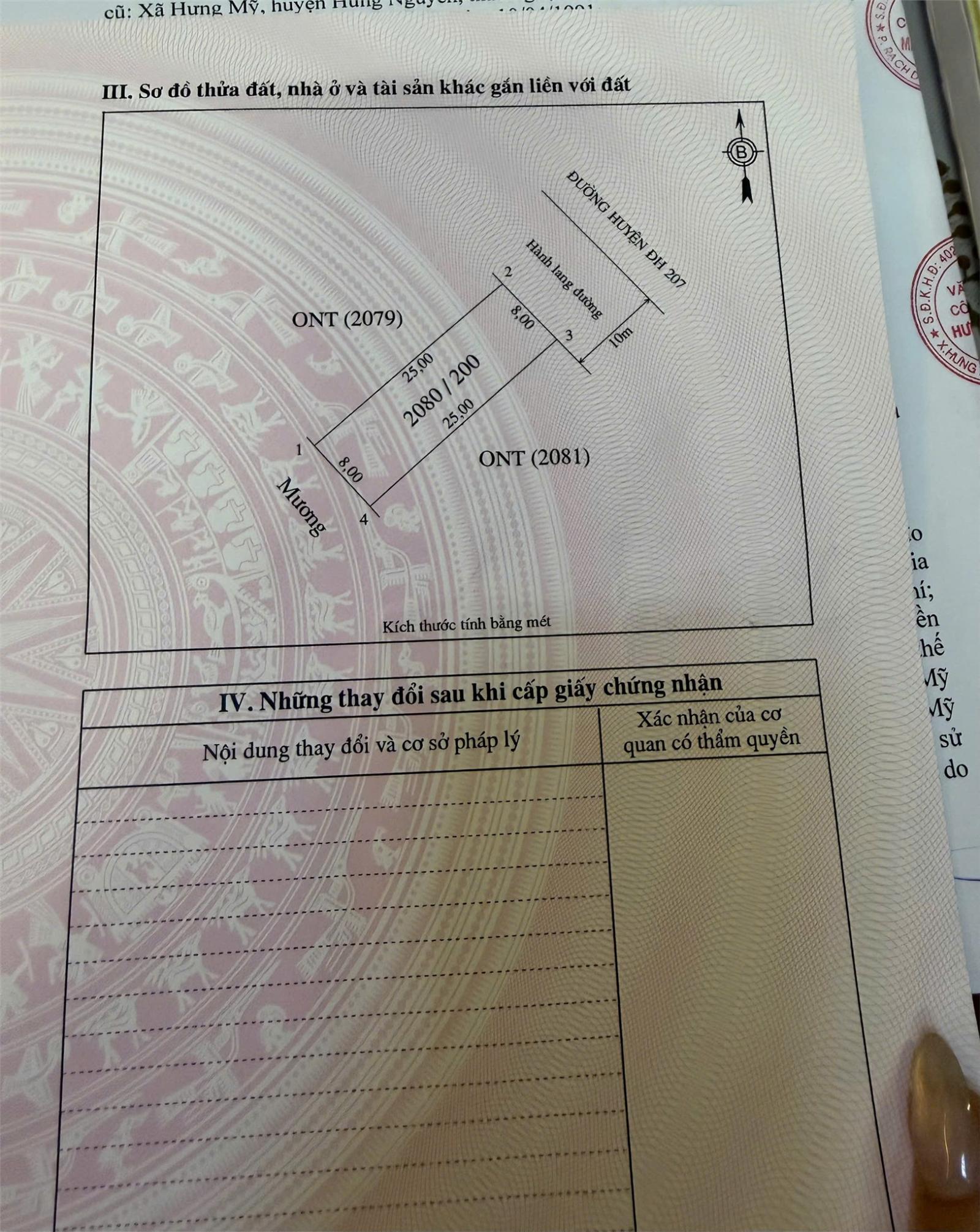 ĐẤT ĐẸP – GIÁ TỐT – CHÍNH CHỦ CẦN BÁN ĐẤT Tại Xã Hưng Mỹ, Huyện Hưng Nguyên, Tỉnh Nghệ An 15985811