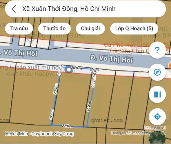 Bán nhà mặt tiền 23x38m giá 32 tỷ Đường Võ Thị Hồi 15985870