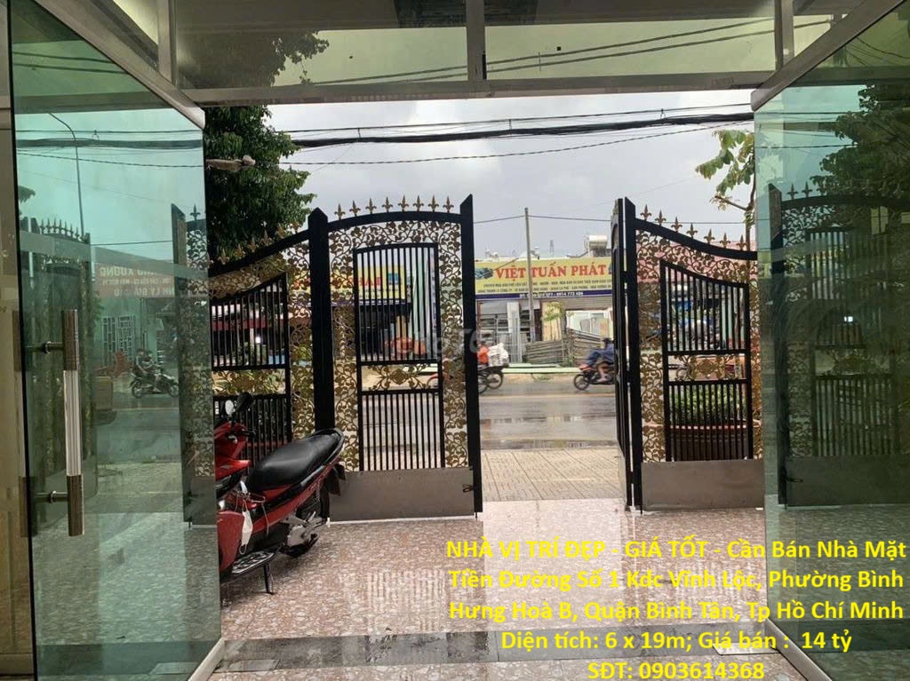 NHÀ VỊ TRÍ ĐẸP - GIÁ TỐT - Cần Bán Nhà Mặt Tiền Đường số 1 Kdc Vĩnh Lộc, Bình Tân, Tp Hồ Chí Minh 15986003