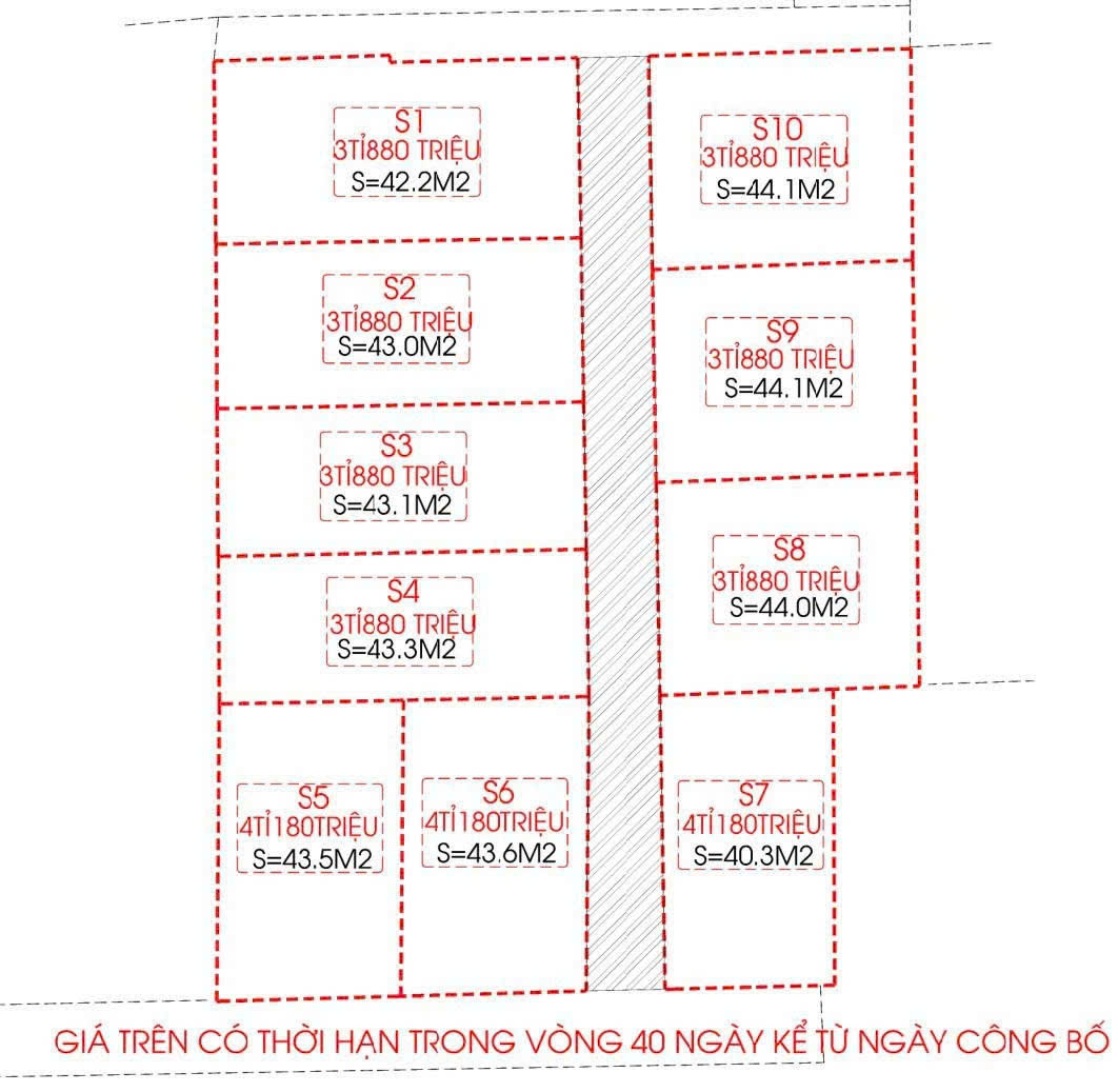 Mở bán dãy nhà 10 căn tại ngõ 5xx đường Ngô gia tự  15986042