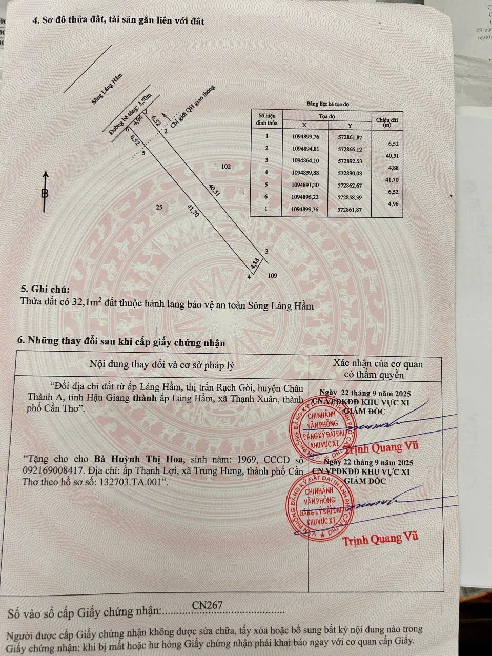 ĐẤT ĐẸP- GIÁ TỐT Chính chủ cần bán lô đất tiềm năng tại Thị Trấn Rạch Gòi, Châu Thành, Hậu Giang 15986105