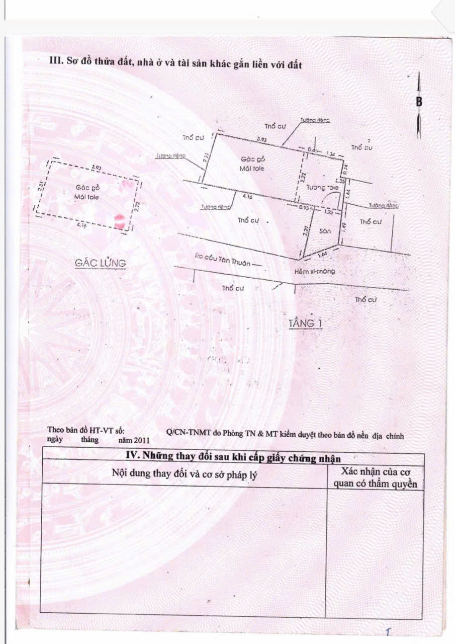 BÁN NHÀ SHR QUẬN 7 – GẦN CẦU TÂN THUẬN 2, PHƯỜNG TÂN THUẬN TÂY, QUẬN 7, TPHCM GIÁ 1 tỷ 900tr 15986184