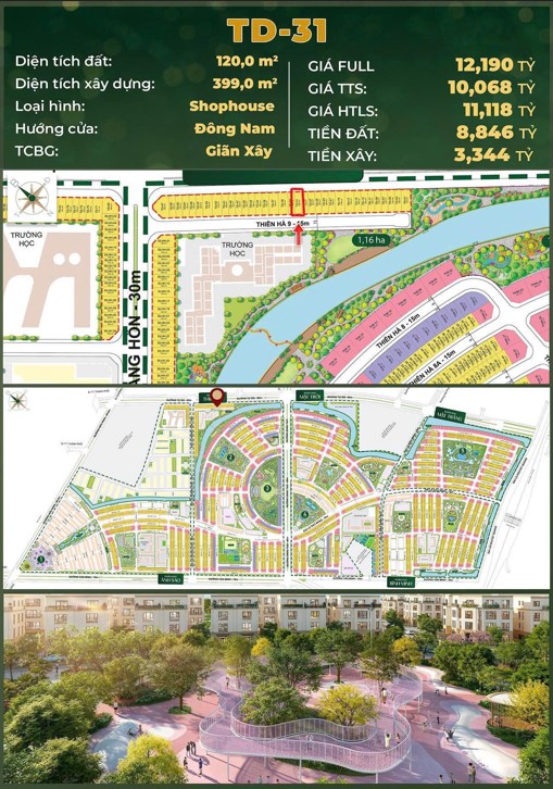 🌟 SHOPHOUSE 4 TẦNG – DLSB-109  ĐẠI LỘ SAO BĂNG 30M – VINHOMES GOLDEN CITY 15986363