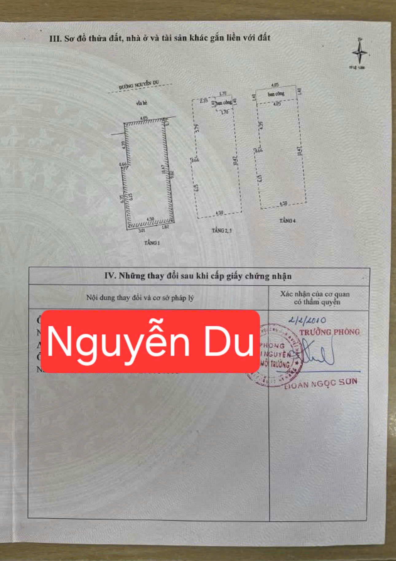 🔴💥Bán nhà 4 tâng mặt tiền đường NGUYỄN DU - Gần sông Hàn 15986439