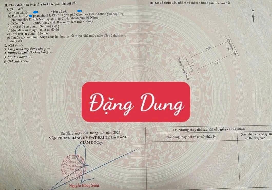 🔴💥Bán nhà C4 Gác lững mặt tiền đường Đặng Dung - thông Âu Cơ 15986443