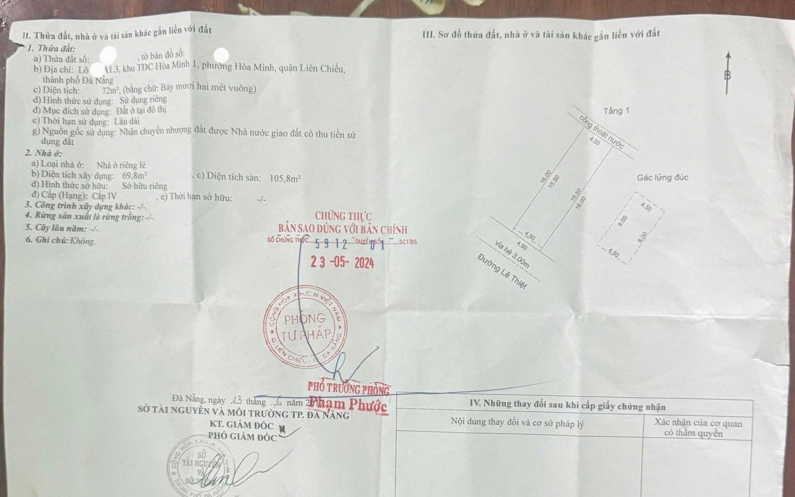 🔴💥Bán nhà C4 Gác lửng đường LÊ THIỆT – SÁT BIỂN 15986515