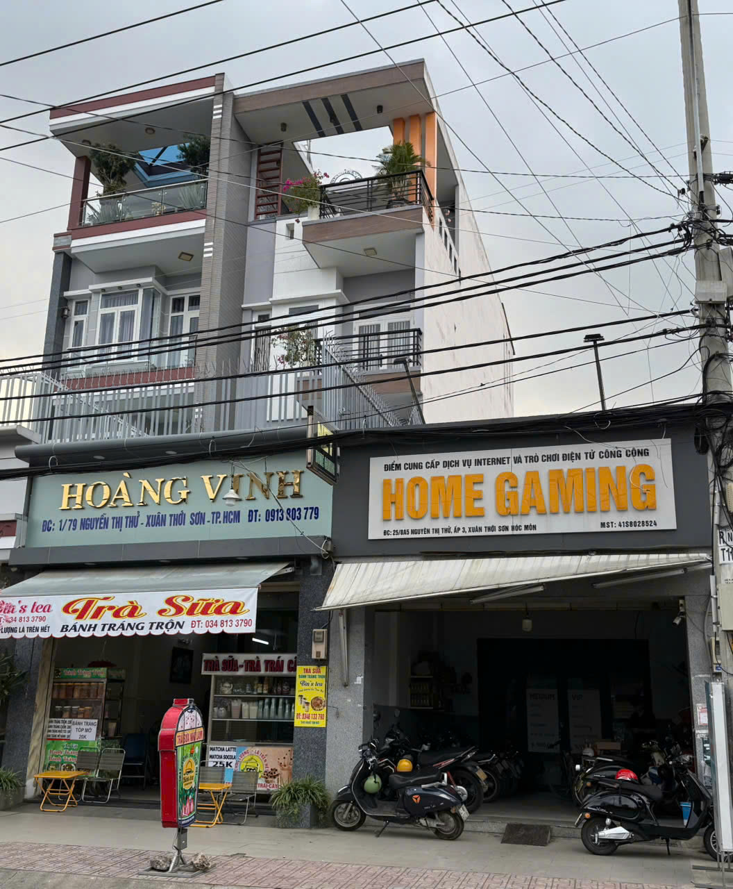 CHO THUÊ NHÀ NGUYÊN CĂN MẶT TIỀN – ĐANG KINH DOANH NET, VỊ TRÍ ĐẸP HÓC MÔN 15986830