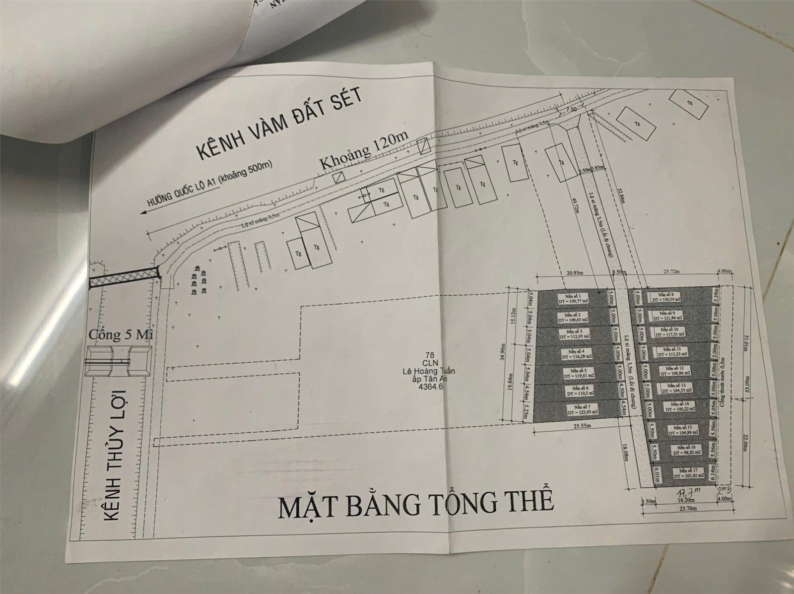 ĐẤT ĐẸP – GIÁ TỐT – CHÍNH CHỦ CẦN BÁN ĐẤT Thị Trấn Cái Tắc, Châu Thành A, Hậu Giang 15987093